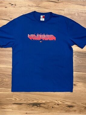 Tommy Hilfiger T Shirt XL Blue